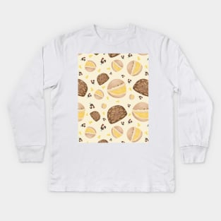 Pattern portugal Kids Long Sleeve T-Shirt